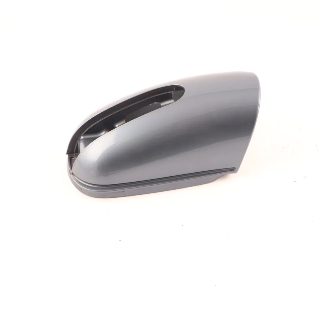 Wing Mirror Cover Right O/S Housing Cap Hydro Silver - 353 to Mercedes ML W163 with Part number A1638100479 Mercedes ML W163 Wing Mirror Cover Right O/S Housing Cap Hydro Silver - 353 - SKU A1638100479-HYS - Part number A1638100479