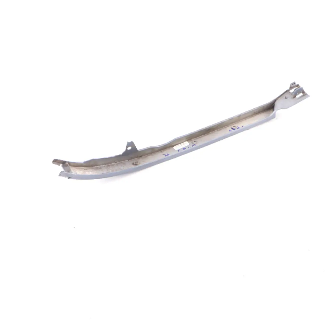 Headlight Trim Cover Front Right O/S Moulding Hydro Silver 353 to Mercedes ML W163 with Part number A1638260277 Mercedes ML W163 Headlight Trim Cover Front Right O/S Moulding Hydro Silver 353 - SKU A1638260277-HYS - Part number A1638260277