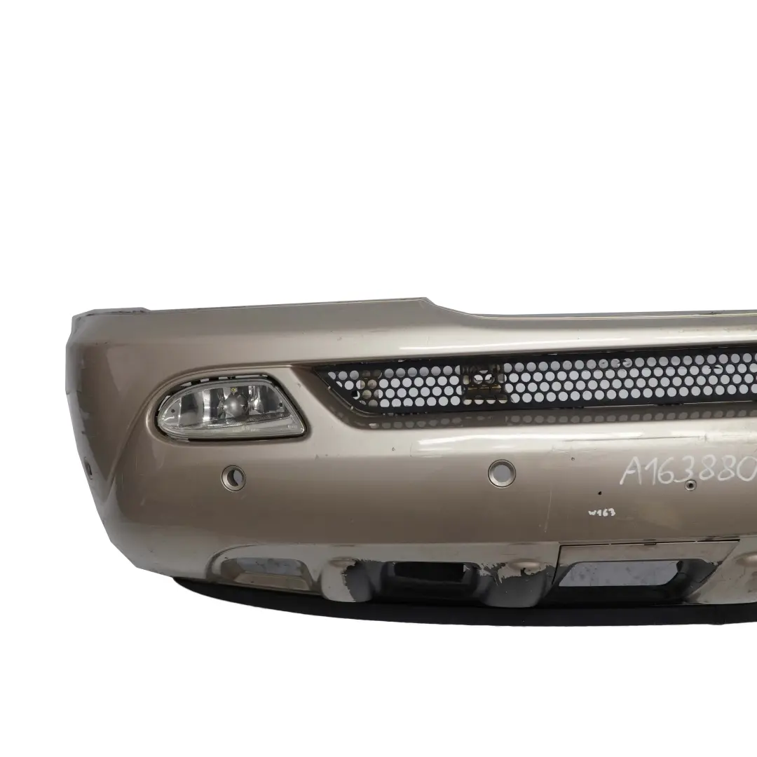 Mercedes-Benz M-Class W163 Front Bumper Trim Panel Travertine Beige - 693 to with Part number A1638804770 Mercedes-Benz M-Class W163 Front Bumper Trim Panel Travertine Beige - 693 - SKU A1638804770-TRB - Part number A1638804770