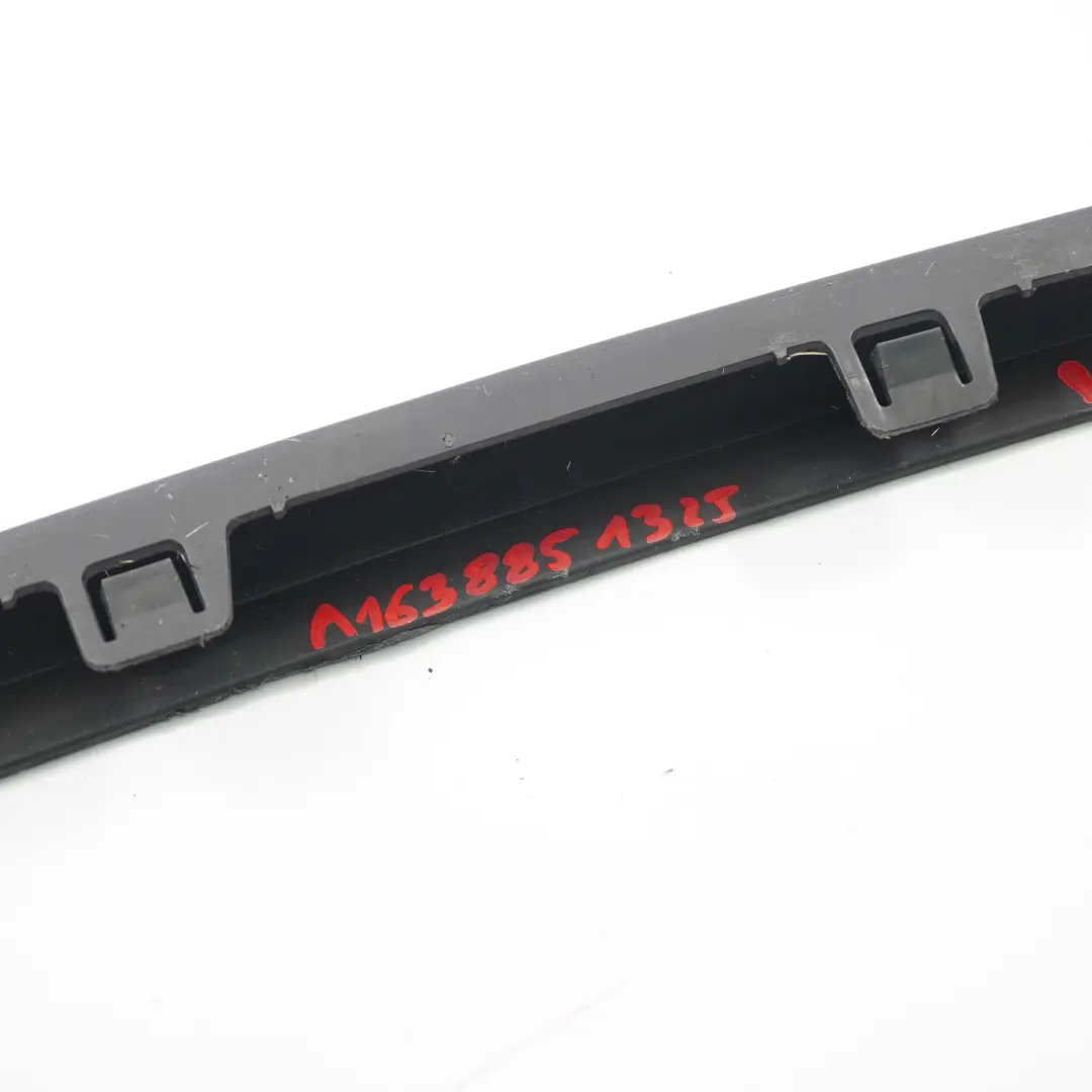  Trim Mercedes W163 Front Bumper Left Trim Strip Cover Black - SKU A1638851325 - Part number A1638851325