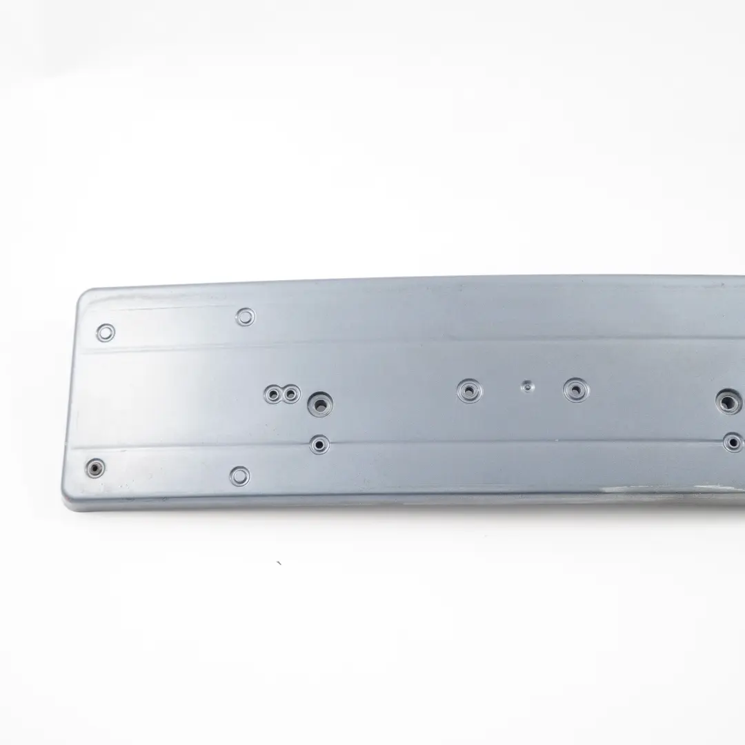 Mercedes W163 Front Bumper Licence Plate Holder Hydro Silver Metallic - 353 - SKU A1638851781-HYS - Part number A1638851781