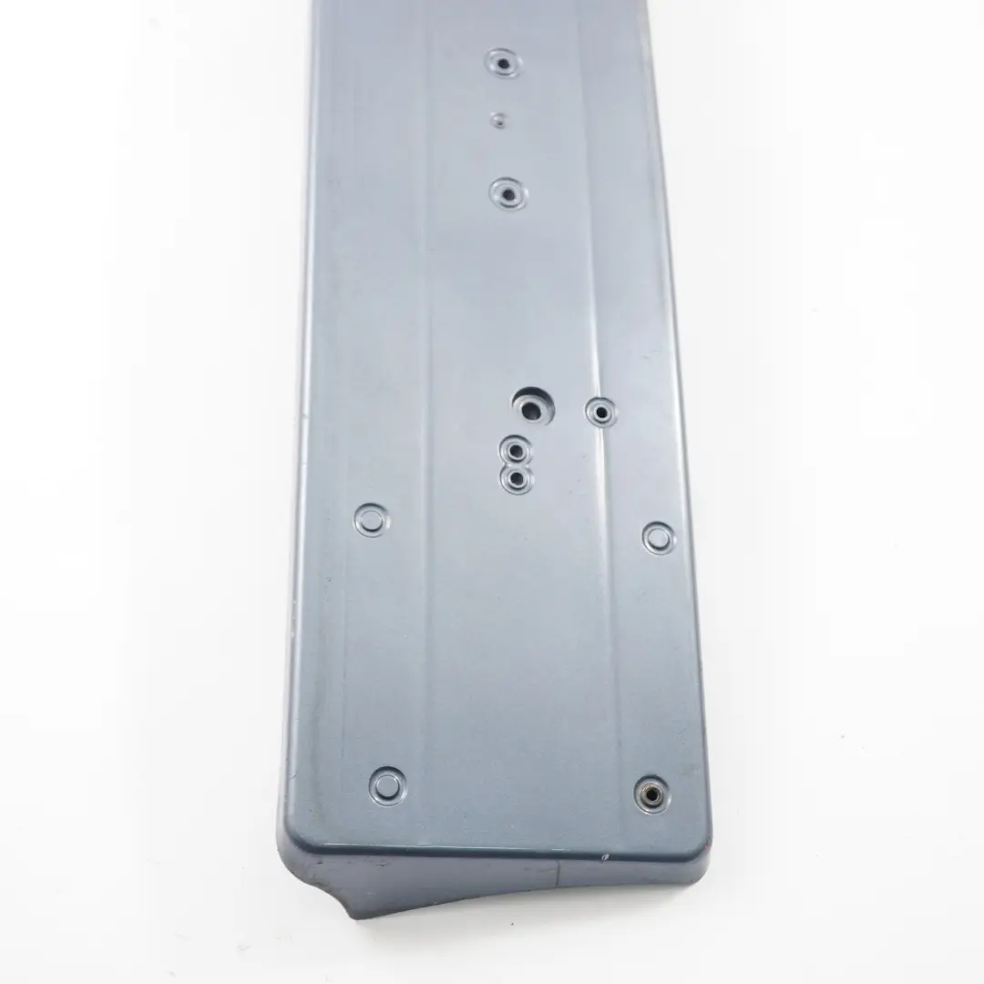 Mercedes W163 Front Bumper Licence Plate Holder Hydro Silver Metallic - 353 - SKU A1638851781-HYS - Part number A1638851781
