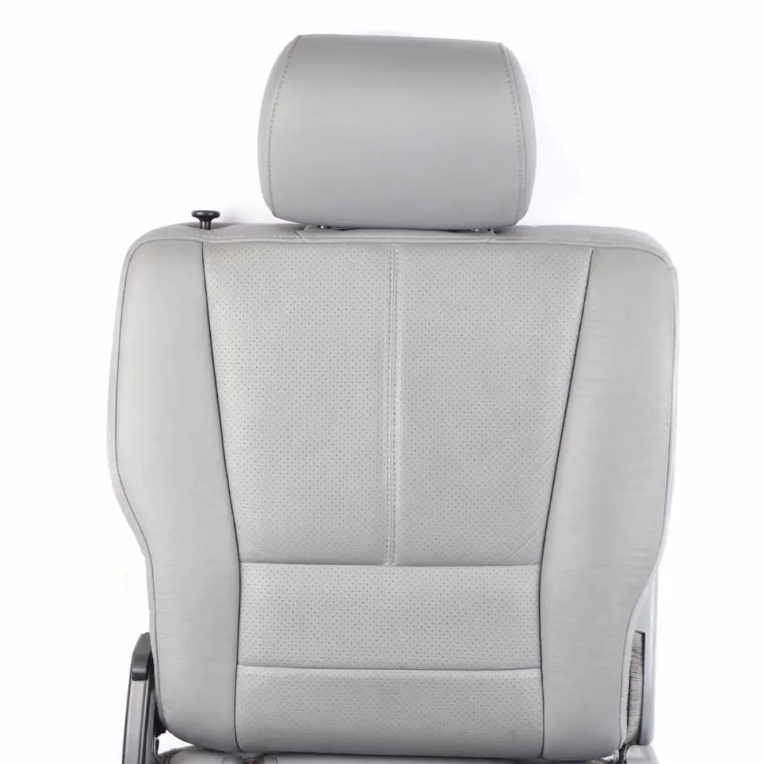 Grey Leather Bench Backrest Right O/S to Rear Seat Mercedes ML W163 with Part number A1639201847 Rear Seat Mercedes ML W163 Grey Leather Bench Backrest Right O/S - SKU A1639201847 - Part number A1639201847