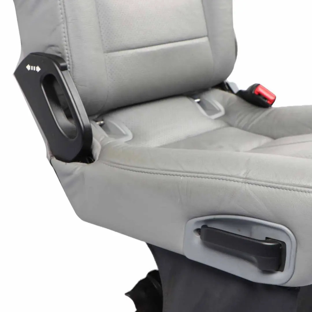 Rear Seat Mercedes ML W163 Grey Leather Bench Backrest Right O/S - SKU A1639201847 - Part number A1639201847