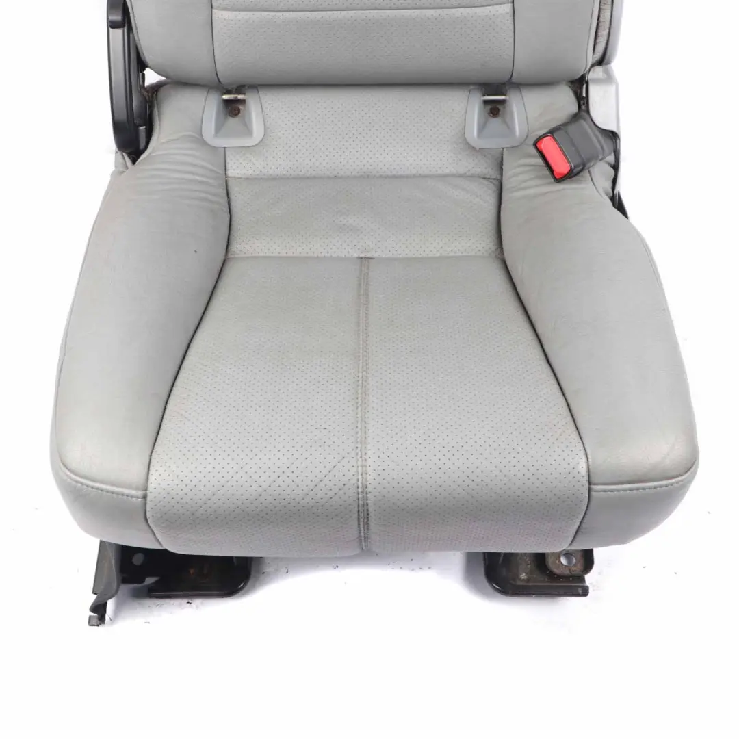 Grey Leather Bench Backrest Right O/S to Rear Seat Mercedes ML W163 with Part number A1639201847 Rear Seat Mercedes ML W163 Grey Leather Bench Backrest Right O/S - SKU A1639201847 - Part number A1639201847