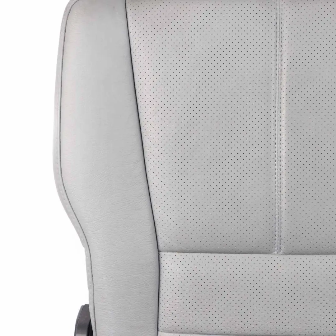 Grey Leather Bench Backrest Right O/S to Rear Seat Mercedes ML W163 with Part number A1639201847 Rear Seat Mercedes ML W163 Grey Leather Bench Backrest Right O/S - SKU A1639201847 - Part number A1639201847