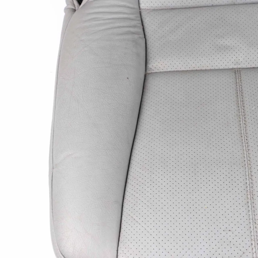 Grey Leather Bench Backrest Right O/S to Rear Seat Mercedes ML W163 with Part number A1639201847 Rear Seat Mercedes ML W163 Grey Leather Bench Backrest Right O/S - SKU A1639201847 - Part number A1639201847