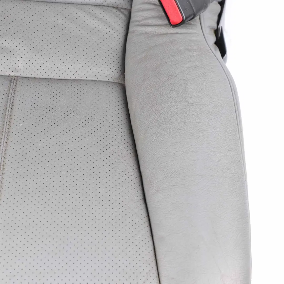 Grey Leather Bench Backrest Right O/S to Rear Seat Mercedes ML W163 with Part number A1639201847 Rear Seat Mercedes ML W163 Grey Leather Bench Backrest Right O/S - SKU A1639201847 - Part number A1639201847