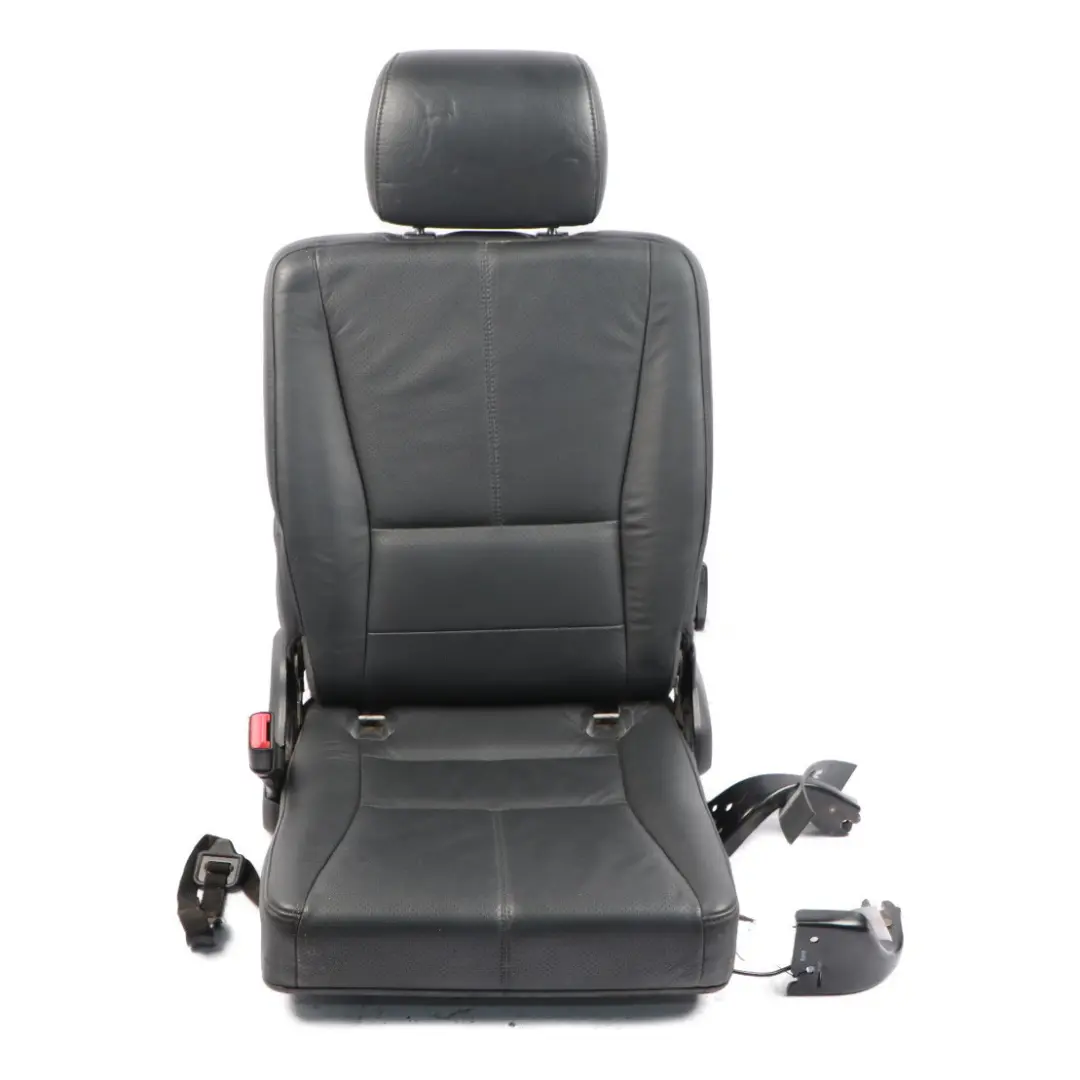 Mercedes ML W163 Rear Seat Left N/S 3RD Third Row Black Leather - SKU A1639300787-1 - Part number A1639300787