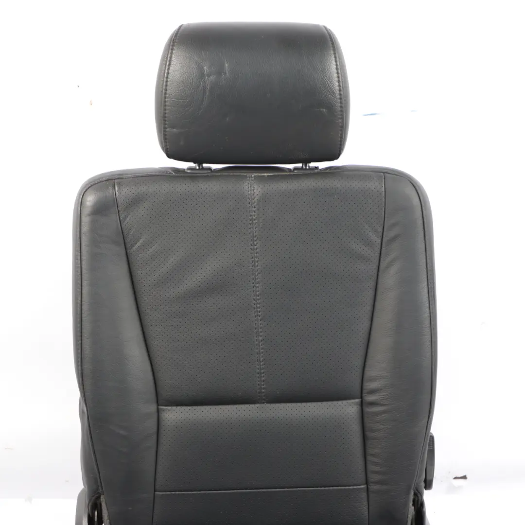 Mercedes ML W163 Rear Seat Left N/S 3RD Third Row Black Leather - SKU A1639300787-1 - Part number A1639300787