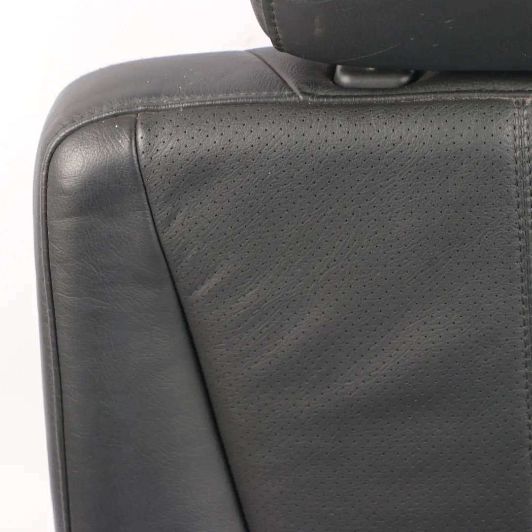 Left N/S 3RD Third Row Black Leather to Mercedes ML W163 Rear Seat with Part number A1639300787 Mercedes ML W163 Rear Seat Left N/S 3RD Third Row Black Leather - SKU A1639300787-1 - Part number A1639300787