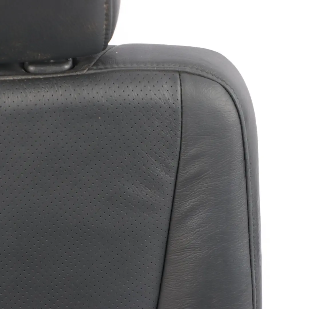 Left N/S 3RD Third Row Black Leather to Mercedes ML W163 Rear Seat with Part number A1639300787 Mercedes ML W163 Rear Seat Left N/S 3RD Third Row Black Leather - SKU A1639300787-1 - Part number A1639300787