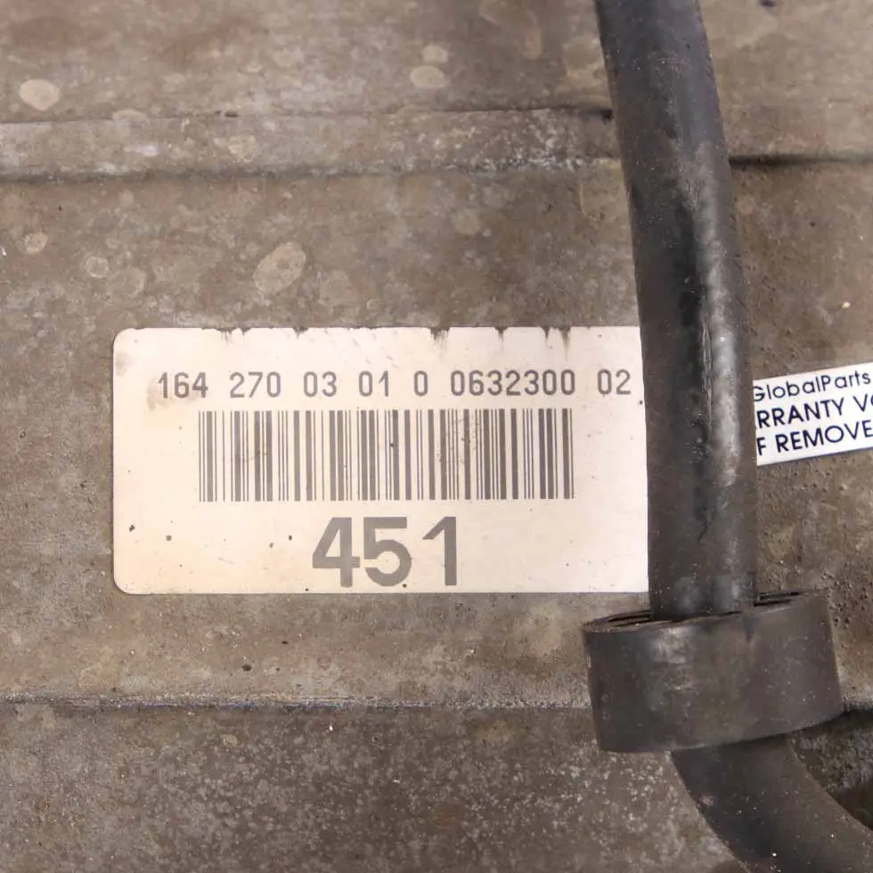 Mercedes ML W164 Cambio Automatico 722902 722.902 A1642700301 GARANZIA - SKU  A1642701601 - Numero di parte A1642701601