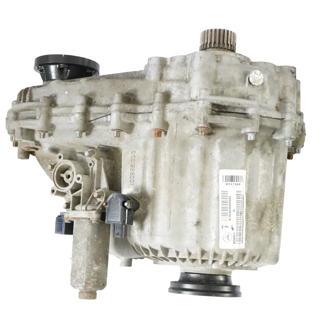 Scatola di Trasferimento Trasmissione GARANZIA per Mercedes ML W164 con numero di parte A1642800900 Mercedes ML W164 Scatola di Trasferimento Trasmissione GARANZIA - SKU A1642800900 - Numero di parte A1642800900