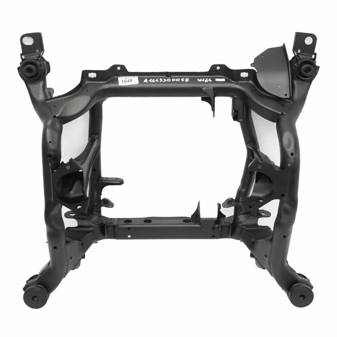 berceau de sous-châssis essieu avant poutre support moteur pour Mercedes ML W164 à propos du numéro de pièce A1643300058 Mercedes ML W164 berceau de sous-châssis essieu avant poutre support moteur - SKU A1643300058 - Numéro de pièce A1643300058