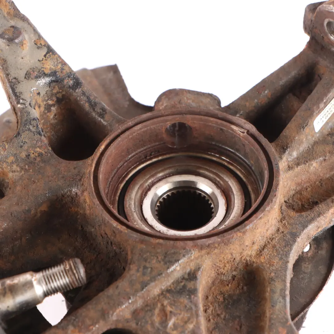 Carrier Hub Rear Left N/S Axle Bracket Holder to Mercedes W164 ML 63 Wheel with Part number A1643501108 Mercedes W164 ML 63 Wheel Carrier Hub Rear Left N/S Axle Bracket Holder - SKU A1643501108 - Part number A1643501108