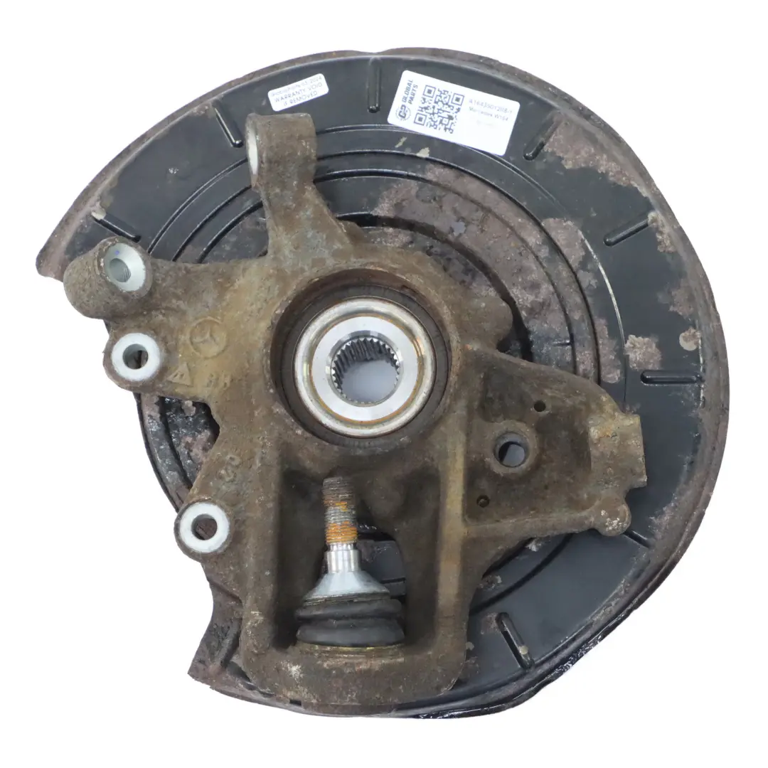 Soporte de rueda trasera derecha Suspensión Eje Hub para Mercedes W164 ML 63 AMG con número de pieza A1643501208 Mercedes W164 ML 63 AMG Soporte de rueda trasera derecha Suspensión Eje Hub - SKU A1643501208-1 - Número de pieza A1643501208