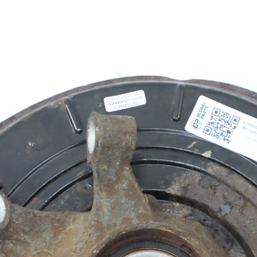 Mercedes W164 ML 63 AMG Portaruota posteriore destro Assale Supporto Mozzo - SKU A1643501208-1 - Numero di parte A1643501208