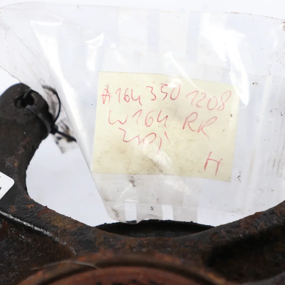 Carrier Hub Rear Right O/S Axle Bracket Holder to Mercedes W164 ML 63 Wheel with Part number A1643501208 Mercedes W164 ML 63 Wheel Carrier Hub Rear Right O/S Axle Bracket Holder - SKU A1643501208 - Part number A1643501208