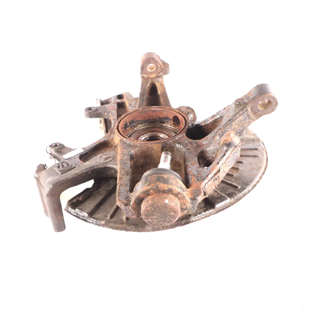 Carrier Hub Rear Right O/S Axle Bracket Holder to Mercedes W164 ML 63 Wheel with Part number A1643501208 Mercedes W164 ML 63 Wheel Carrier Hub Rear Right O/S Axle Bracket Holder - SKU A1643501208 - Part number A1643501208