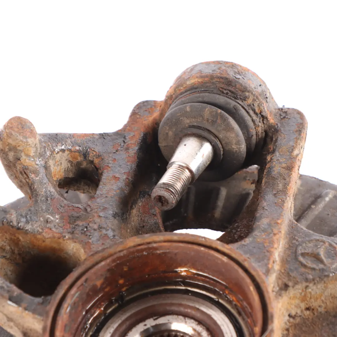 Carrier Hub Rear Right O/S Axle Bracket Holder to Mercedes W164 ML 63 Wheel with Part number A1643501208 Mercedes W164 ML 63 Wheel Carrier Hub Rear Right O/S Axle Bracket Holder - SKU A1643501208 - Part number A1643501208