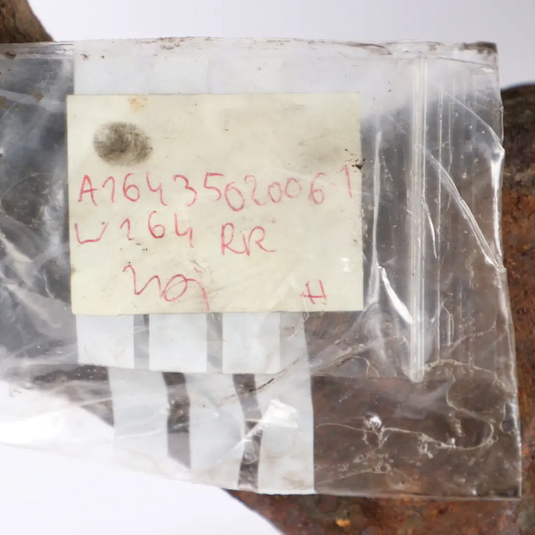 Right O/S Control Arm Bottom Wishbone Rod Axle to Mercedes ML GL W164 Rear with Part number A1643502006 Mercedes ML GL W164 Rear Right O/S Control Arm Bottom Wishbone Rod Axle - SKU A1643502006-1 - Part number A1643502006