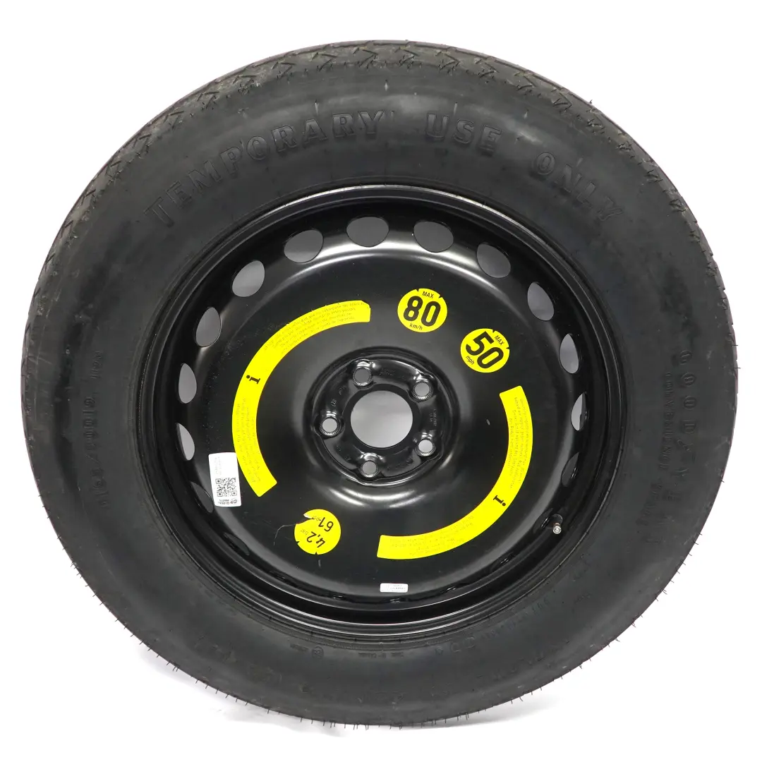 Ruota scorta acciaio 4,5J ET:40 Pneumatico R19 165/90 per Mercedes W164 con numero di parte A1644000102 Mercedes W164 Ruota scorta acciaio 4,5J ET:40 Pneumatico R19 165/90 - SKU a1644000102 - Numero di parte A1644000102