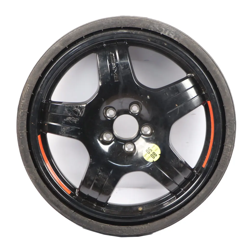 Mercedes W164 AMG Spare Wheel Steel 19" 5.5J ET:13 Tyre R19 185/65 A1644012702 - SKU A1644008200 - Part number A1644008200