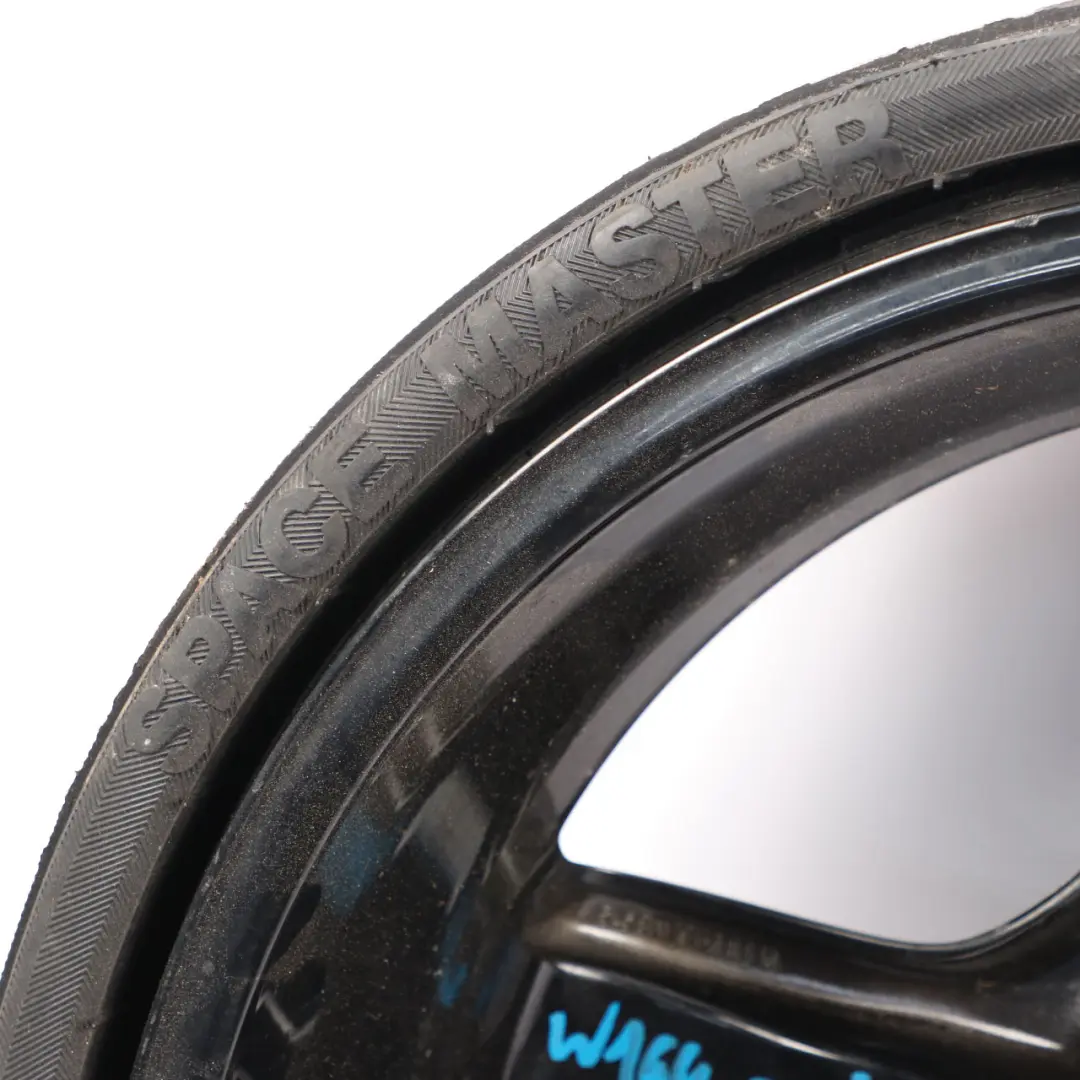 Spare Wheel Steel 19" 5.5J ET:13 Tyre R19 185/65 A1644012702 to Mercedes W164 AMG with Part number A1644008200 Mercedes W164 AMG Spare Wheel Steel 19" 5.5J ET:13 Tyre R19 185/65 A1644012702 - SKU A1644008200 - Part number A1644008200