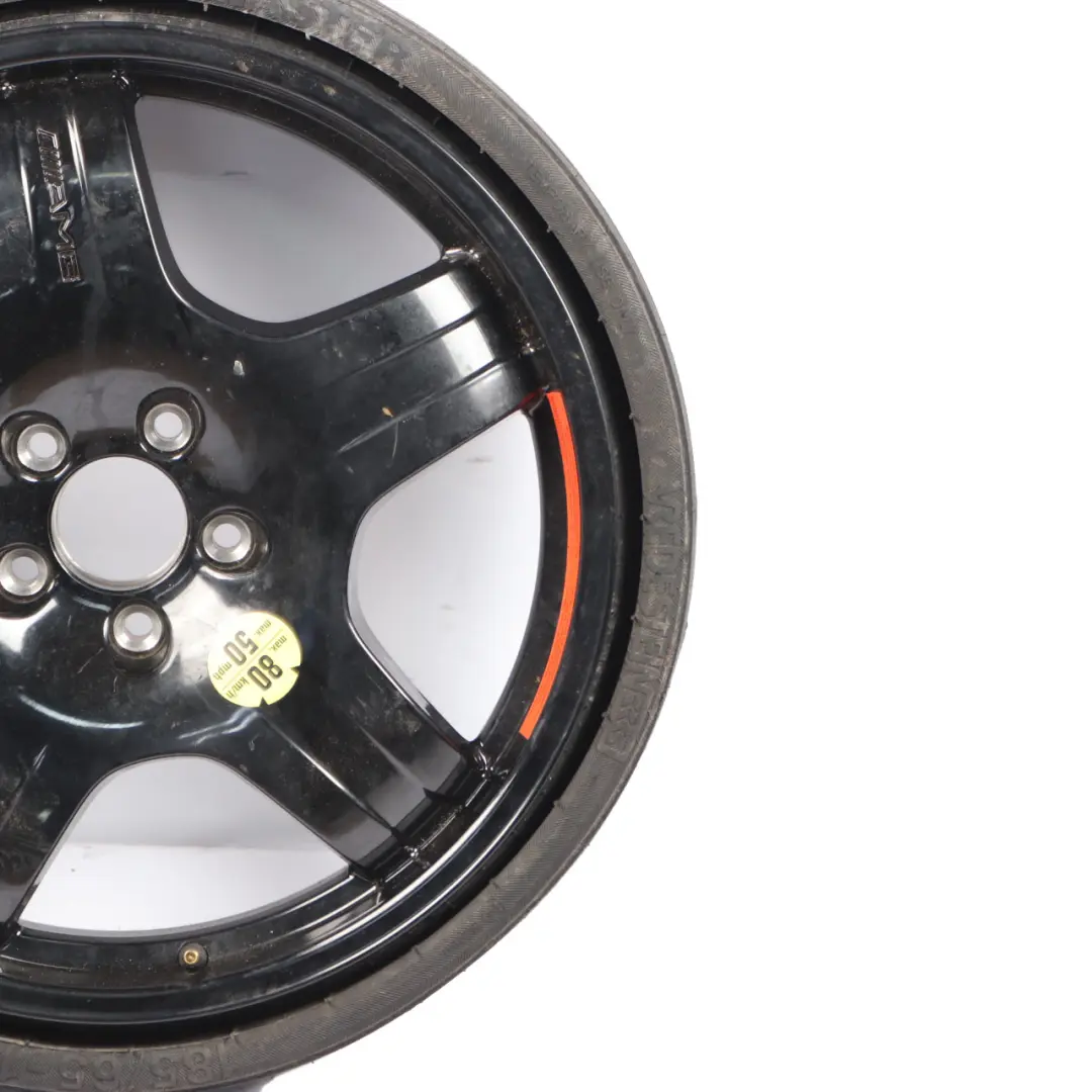 Mercedes W164 AMG Spare Wheel Steel 19" 5.5J ET:13 Tyre R19 185/65 A1644012702 - SKU A1644008200 - Part number A1644008200