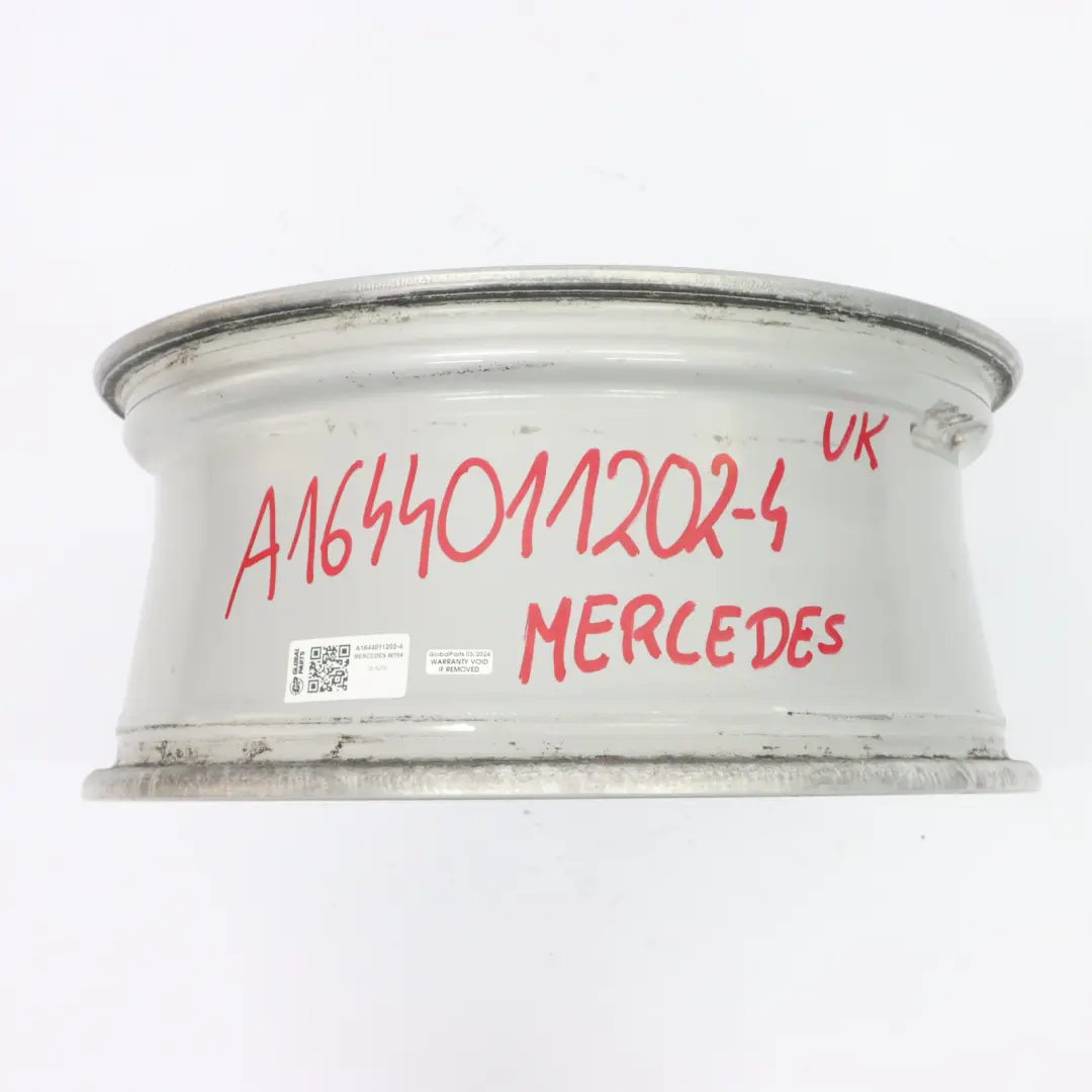 Rim Mercedes W164 Alloy Wheel Rim 5-Spoke 19" 8J ET:60 to Wheel with Part number A1644011202 Wheel Rim Mercedes W164 Alloy Wheel Rim 5-Spoke 19" 8J ET:60 - SKU A1644011202-4 - Part number A1644011202