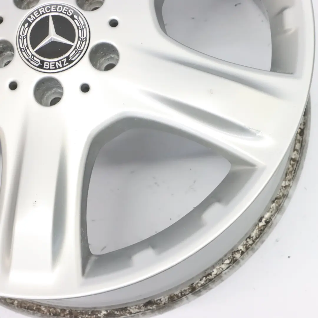 Rim Mercedes W164 Alloy Wheel Rim 5-Spoke 19" 8J ET:60 to Wheel with Part number A1644011202 Wheel Rim Mercedes W164 Alloy Wheel Rim 5-Spoke 19" 8J ET:60 - SKU A1644011202-4 - Part number A1644011202