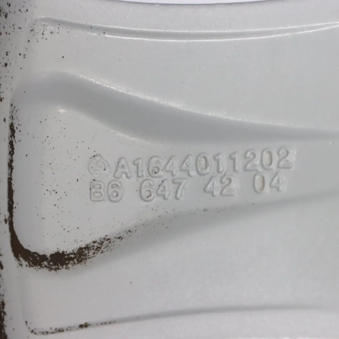 Rim Mercedes W164 Alloy Wheel Rim 5-Spoke 19" 8J ET:60 to Wheel with Part number A1644011202 Wheel Rim Mercedes W164 Alloy Wheel Rim 5-Spoke 19" 8J ET:60 - SKU A1644011202-4 - Part number A1644011202