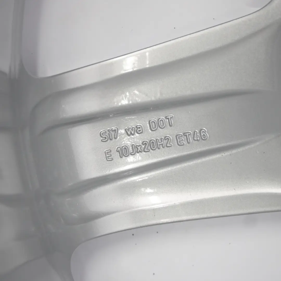Wheel Rim Mercedes W164 AMG Silver Alloy 5 Spoke 20" 10J ET:46 - SKU A1644012002-4 - Part number A1644012002