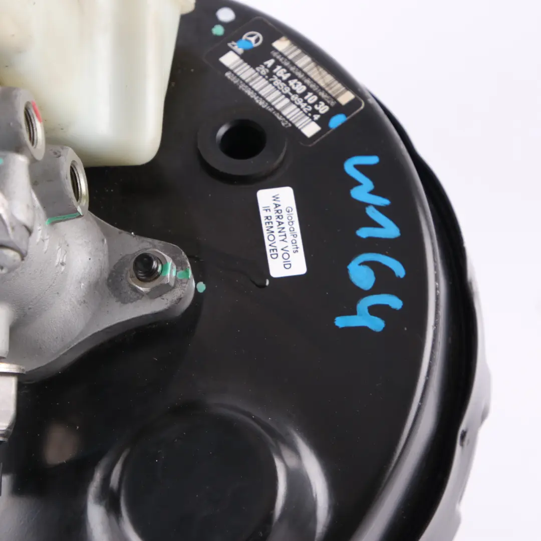 Brems Servo Haupt Brem Szylinder Booster A1644301030 für Mercedes W164 mit Teilenummer A1644310427 Mercedes W164 Brems Servo Haupt Brem Szylinder Booster A1644301030 - SKU A1644310427 - Teilenummer A1644310427
