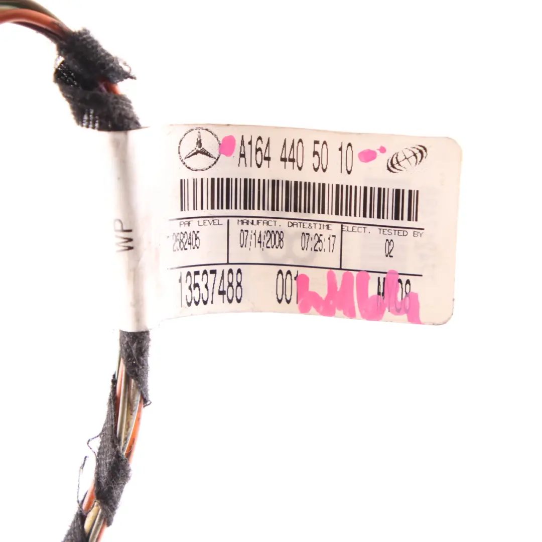 Steering Column Wiring Cable Harness Loom to Mercedes ML W164 with Part number A1644405010 Mercedes ML W164 Steering Column Wiring Cable Harness Loom - SKU A1644405010 - Part number A1644405010