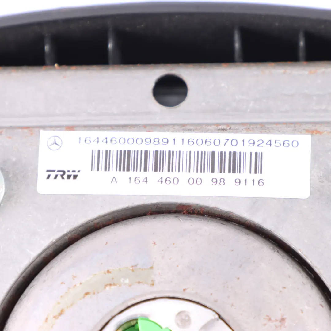 Mercedes ML W164 Steering Wheel Air Module Driver's Side Black - SKU A1644600098-4 - Part number A1644600098
