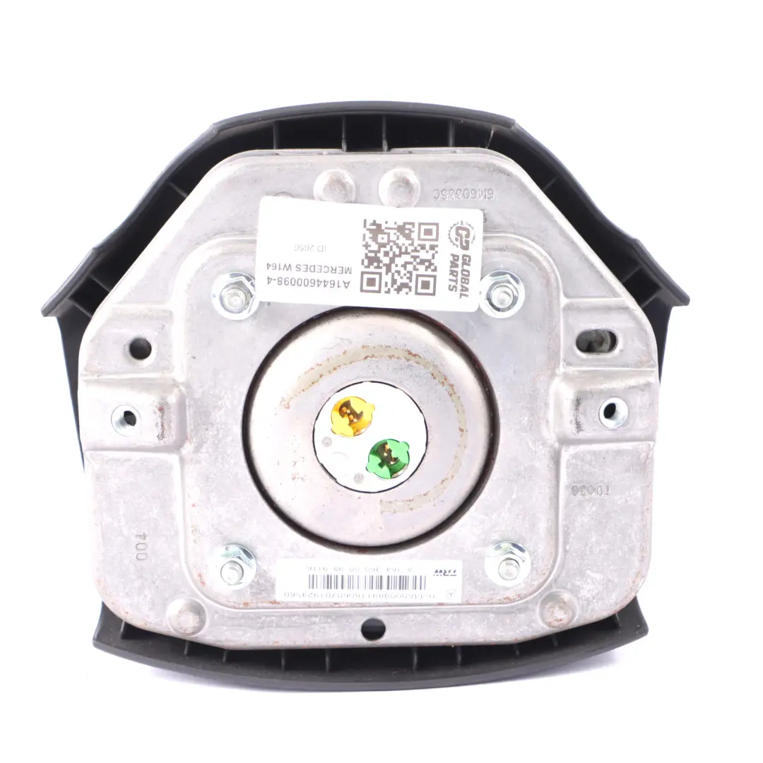 Steering Wheel Air Module Driver's Side Black to Mercedes ML W164 with Part number A1644600098 Mercedes ML W164 Steering Wheel Air Module Driver's Side Black - SKU A1644600098-4 - Part number A1644600098