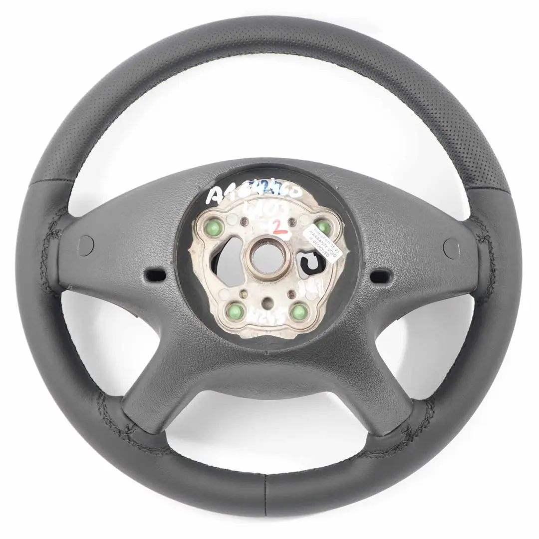 Mercedes W245 NUEVO Cuero Negro Volante Interruptor Multifunción - SKU A1644604103-2 - Número de pieza A1644604103