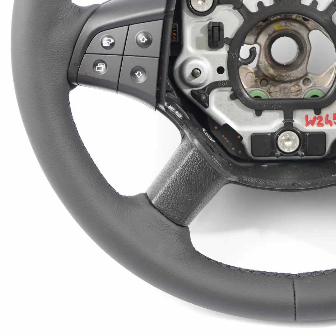  Steering Wheel Mercedes W245 NEW Black Leather Multifunction Switch - SKU A1644604103-2 - Part number A1644604103