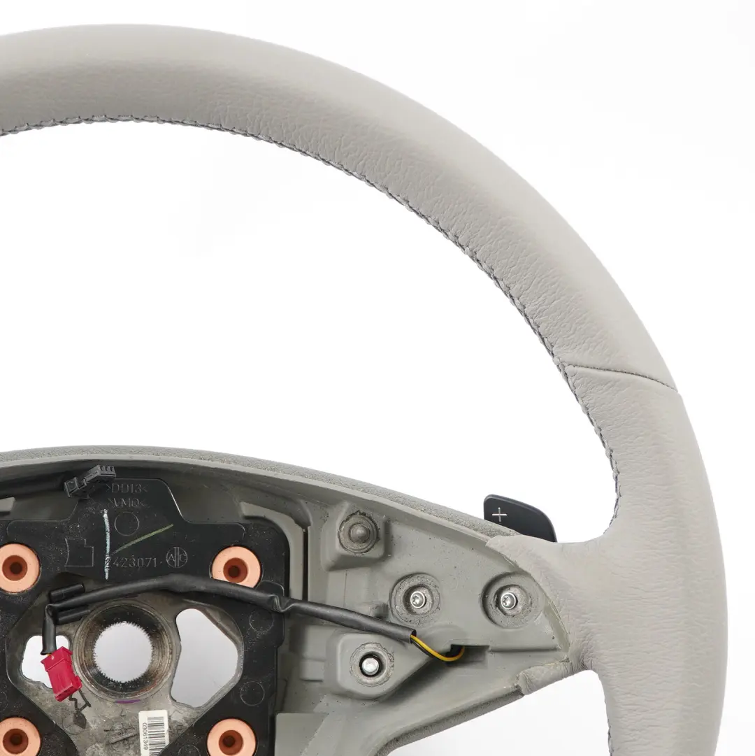 Mercedes ML W164 NEW Grey Leather Steering Wheel Paddle Shift - SKU A1644605803-1 - Part number A1644605803