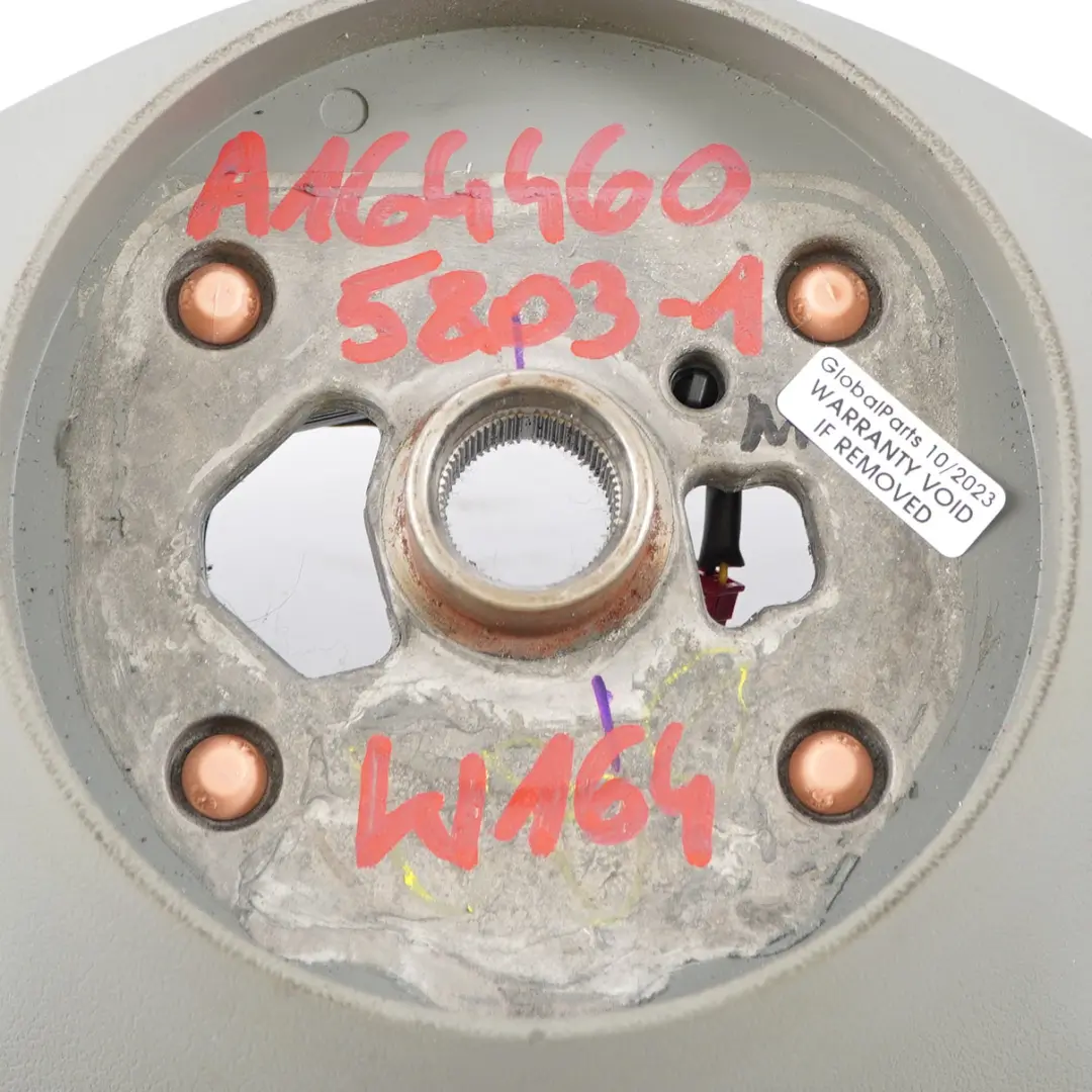 Mercedes ML W164 NEW Grey Leather Steering Wheel Paddle Shift - SKU A1644605803-1 - Part number A1644605803