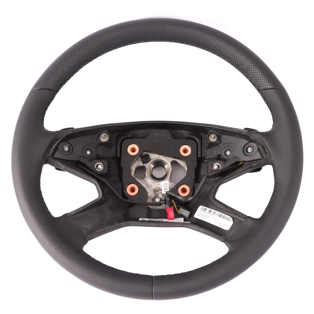 Steering Wheel NEW Black Leather Paddle Shift Mercedes ML W164 - SKU A1644606903-1 - Part number A1644606903