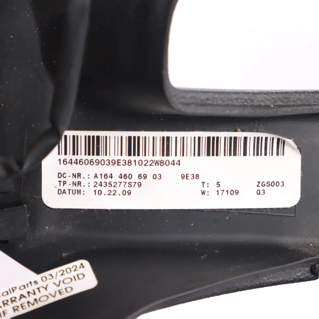 Kierownica NOWA Czarna Skóra Łopatki do Mercedes ML W164 o numerze A1644606903 Mercedes ML W164 Kierownica NOWA Czarna Skóra Łopatki - SKU A1644606903-1 - Numer Części A1644606903