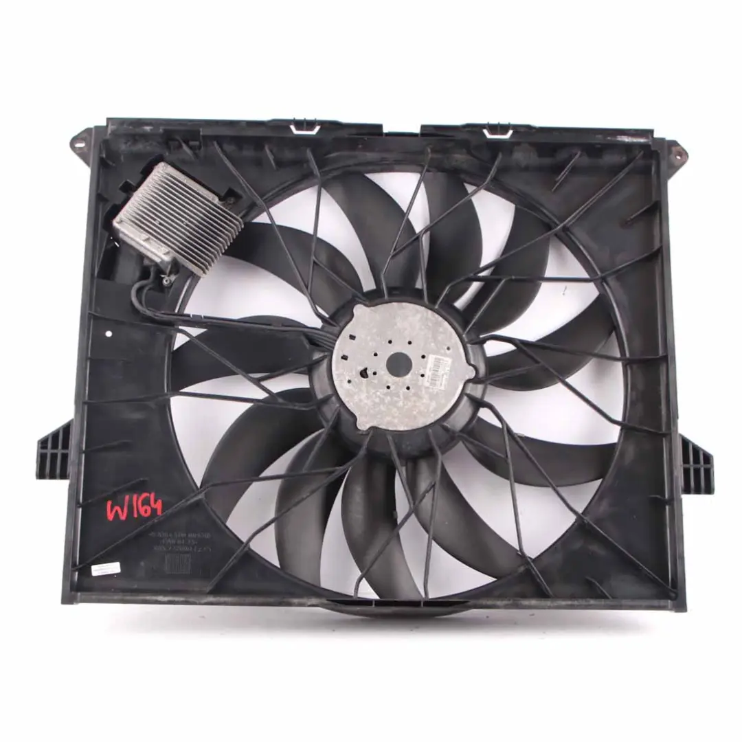 Radiator Engine Cooling Fan Shroud Motor 850W to Mercedes W164 W251 with Part number A1645000093 Mercedes W164 W251 Radiator Engine Cooling Fan Shroud Motor 850W - SKU A1645000093 - Part number A1645000093