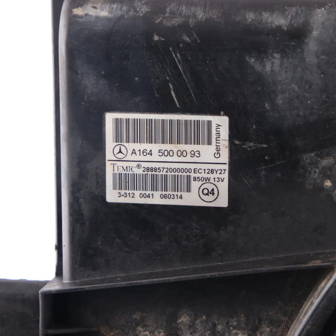 Radiator Engine Cooling Fan Shroud Motor 850W to Mercedes W164 W251 with Part number A1645000093 Mercedes W164 W251 Radiator Engine Cooling Fan Shroud Motor 850W - SKU A1645000093 - Part number A1645000093
