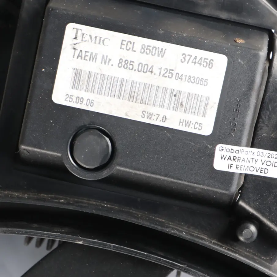 Cooling Radiator Fan 850W Diesel Engine to Mercedes ML W164 W251 with Part number A1645000393 Mercedes ML W164 W251 Cooling Radiator Fan 850W Diesel Engine - SKU A1645000393 - Part number A1645000393