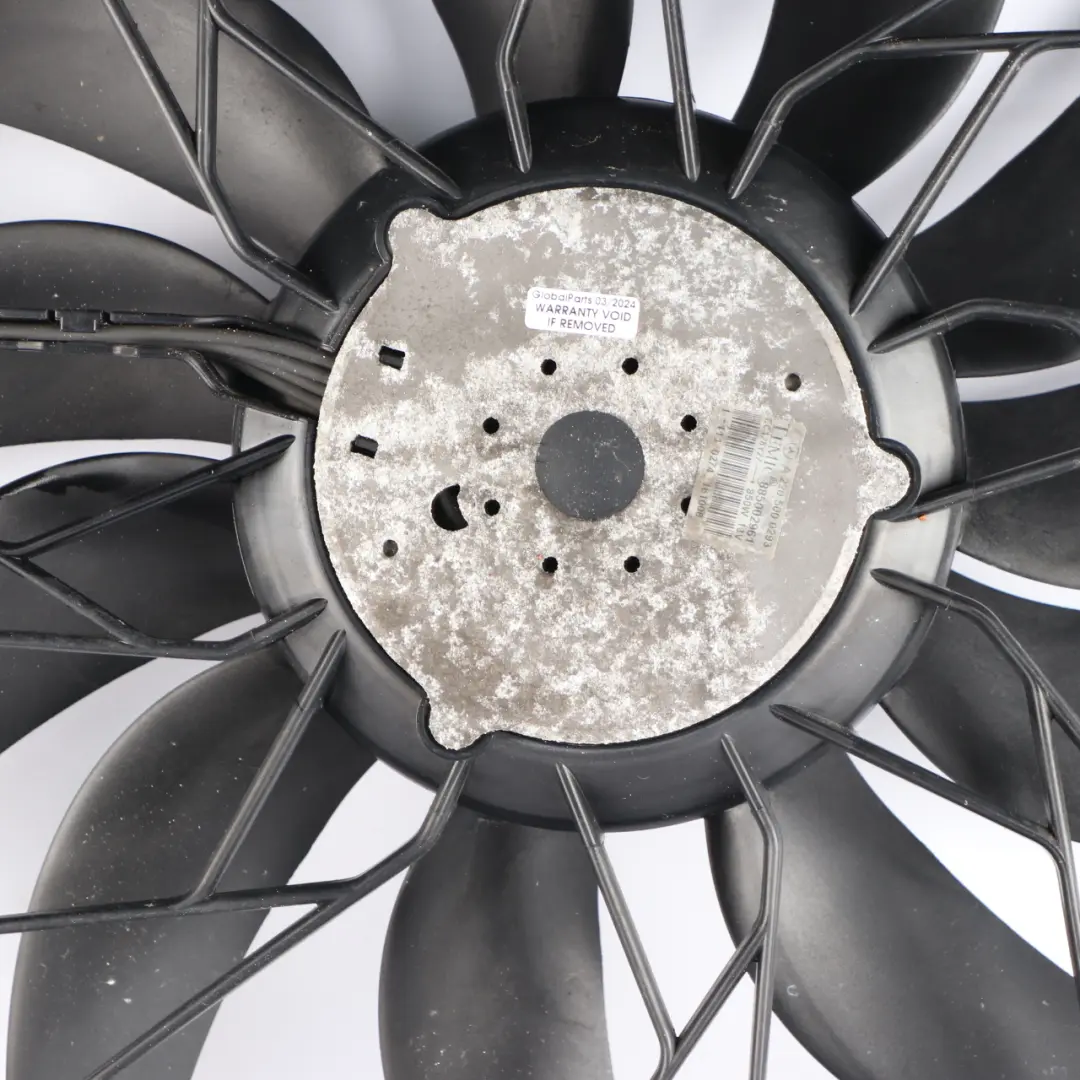 Mercedes ML W164 W251 Cooling Radiator Fan 850W Diesel Engine - SKU A1645000393 - Part number A1645000393