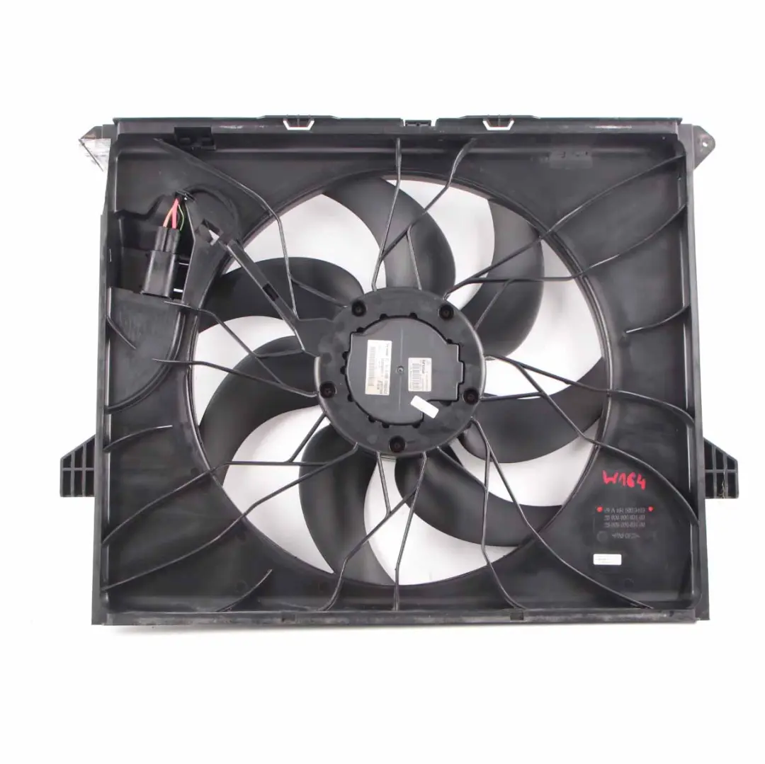 Mercedes W164 Cooling Radiator Petrol Engine Radiator Fan - SKU A1645000493 - Part number A1645000493