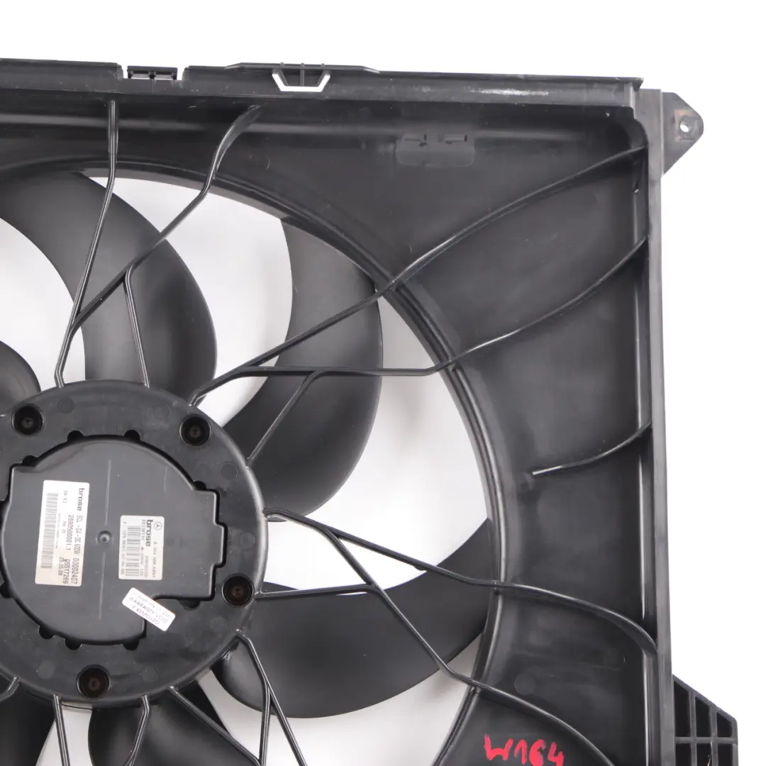 Mercedes W164 Radiateur refroidissement moteur essence Ventilateur - SKU A1645000493 - Numéro de pièce A1645000493